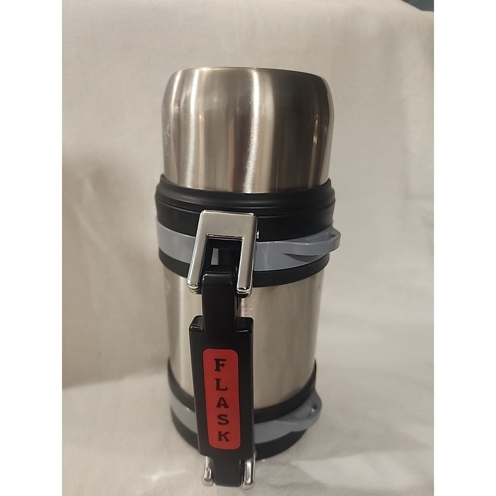 Brentwood 50oz Vacuum Insulated Stainless Steel Thermos Bottle w Handle
